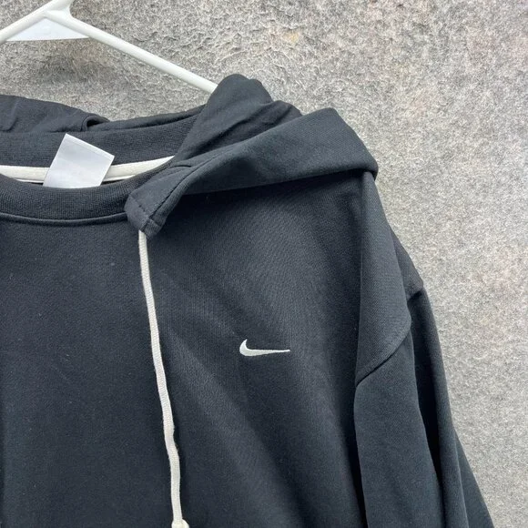 Nike Standard Issue Hoodie Mens XL Black Dri-FIT Pullover Fleece Sweatshirt - Picture 8 of 13